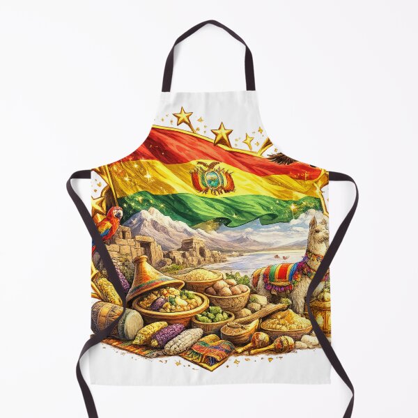 Item preview, Starry Bolivia Logo – Cultural Identity and National Pride designed and sold by K2M.