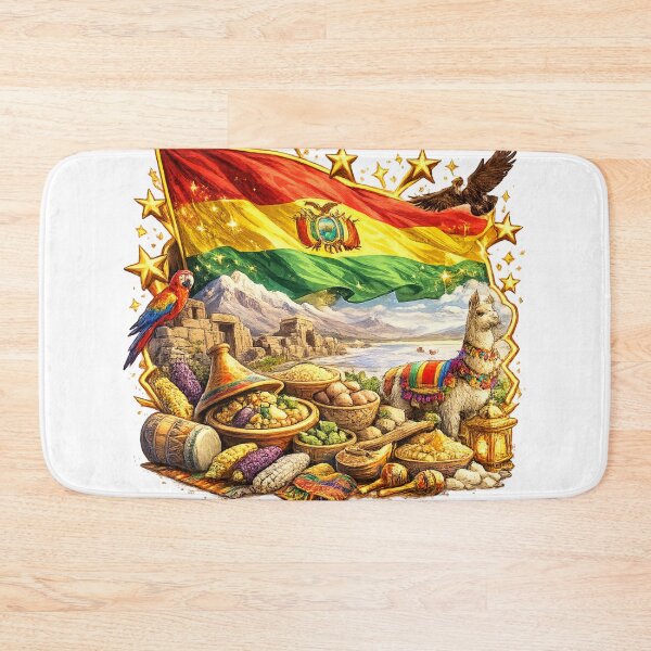 Item preview, Starry Bolivia Logo – Cultural Identity and National Pride designed and sold by K2M.