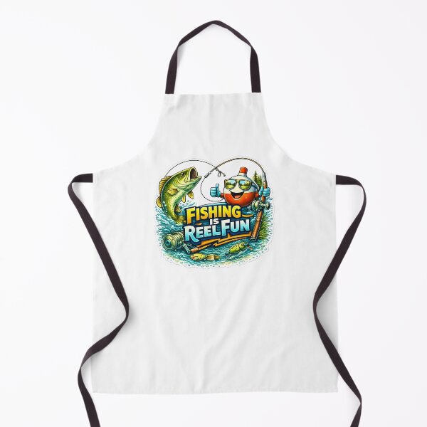 Item preview, Fishing is Reel Fun – Funny Fishing Cartoon Shirt designed and sold by SVALANART.