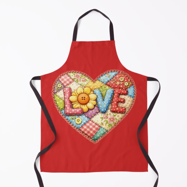 Item preview, Faux Patchwork LOVE designed and sold by Denander-Studio.