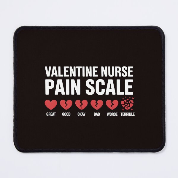 Item preview, Valentine Nurse Pain Scale – Cute Triage Nurse Valentine Design designed and sold by Redgiant87x.