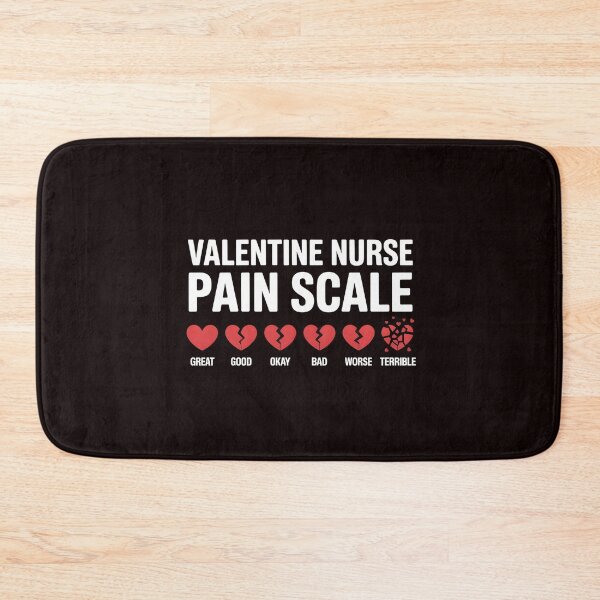 Item preview, Valentine Nurse Pain Scale – Cute Triage Nurse Valentine Design designed and sold by Redgiant87x.
