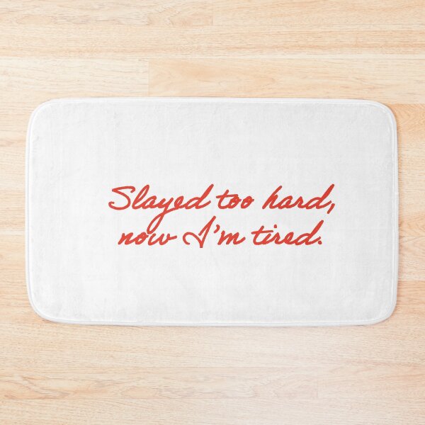 Item preview, Slayed too hard, now I’m tired. designed and sold by Lux-Nova.