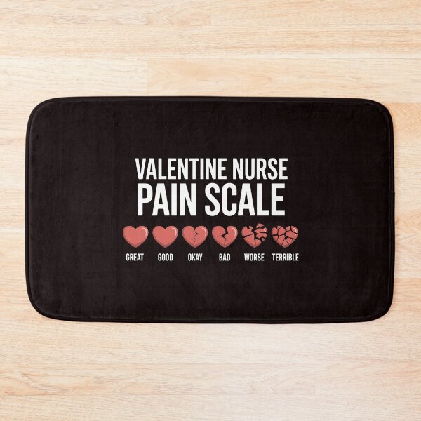 Item preview, Valentine Nurse Pain Scale – Nursing Humor Valentine Edition designed and sold by Redgiant87x.