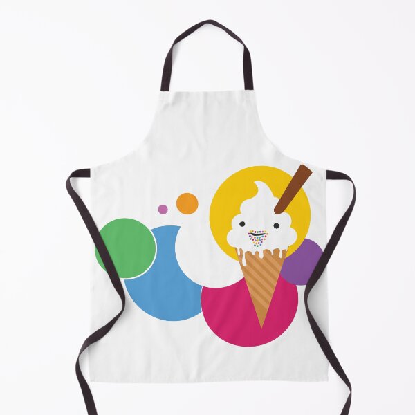 Item preview, ice cream and happy dots designed and sold by zillahdee.