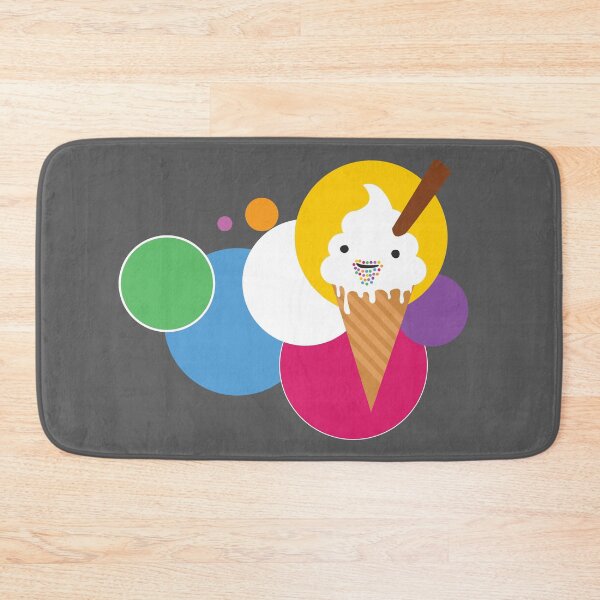 Item preview, ice cream and happy dots designed and sold by zillahdee.