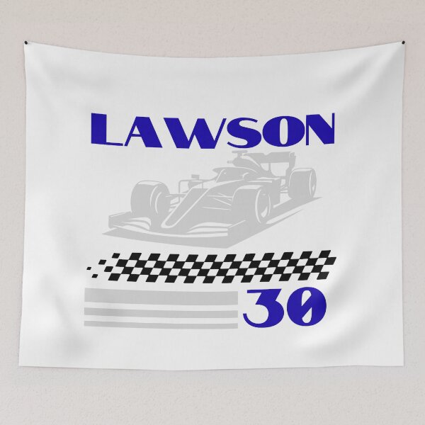 Item preview, liam lawson f1 racing bulls poster designed and sold by MAISONDEPODIUM.