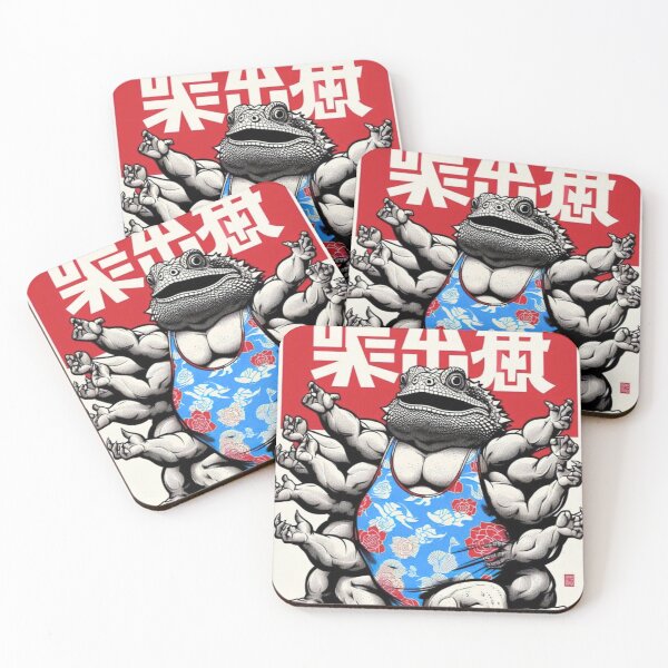 Item preview, CHICPRIEN: The Amphibian Apocalypse in Floral Swimwear designed and sold by Print Fiction.