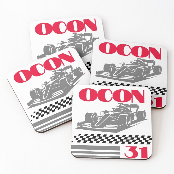Item preview, esteban ocon f1 haas racing poster designed and sold by MAISONDEPODIUM.