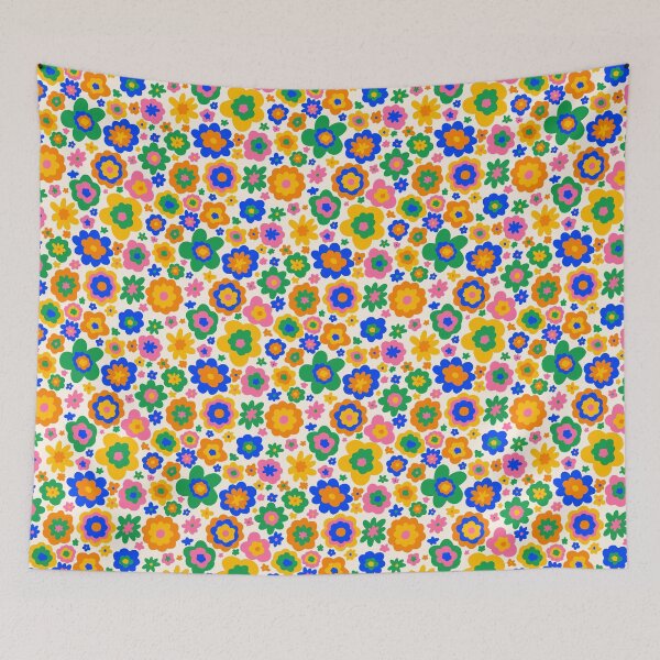 Item preview, Flower Fields - Fire Horse Collection 1 of 10 designed and sold by CuzaFilesStudio.