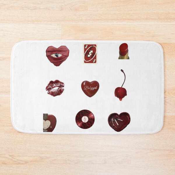 Item preview, Vintage Red Coquette Aesthetic Sticker Pack - Cherry, Hearts & Vinyl designed and sold by Aesthetic Crew.