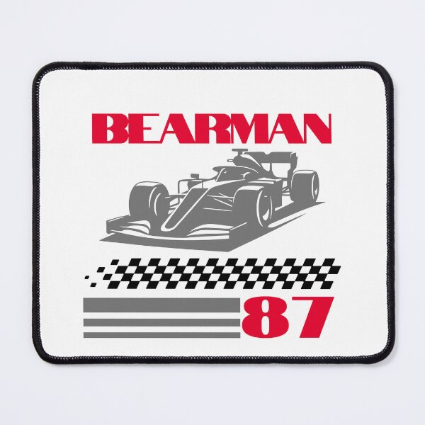 Item preview, oliver bearman f1 haas racing poster designed and sold by MAISONDEPODIUM.