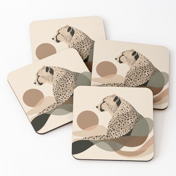 Item preview, Cheetah in Abstract Form designed and sold by lautir.