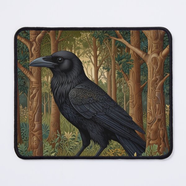 Item preview, Black bird Crow Raven designed and sold by hollycooper.