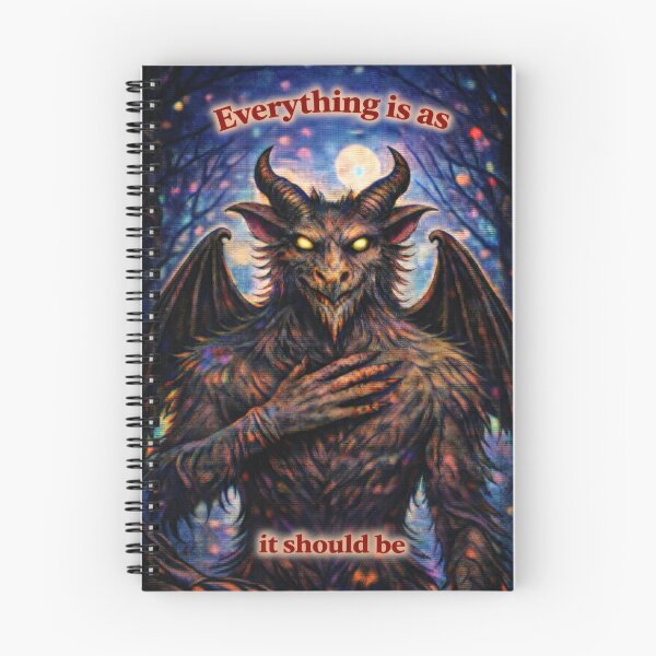 Item preview, Jersey Devil – "Everything Is As It Should Be" – Cursed Affirmation designed and sold by Absurd Cult Co..