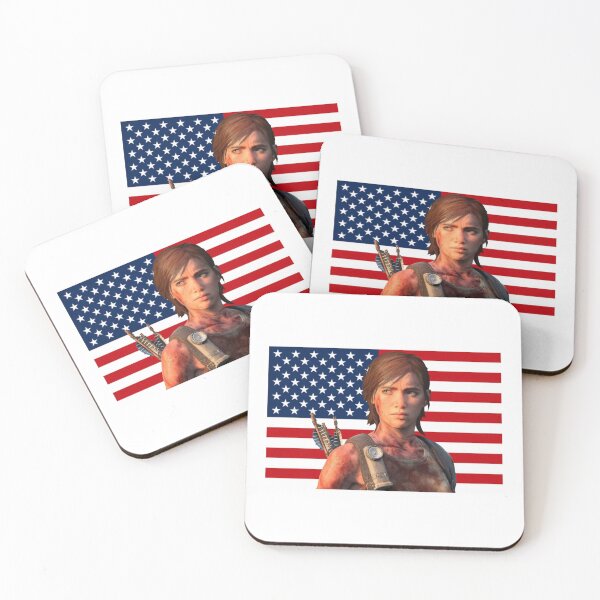 Item preview, Ellie Williams on American Flag designed and sold by maelrusydesigns.