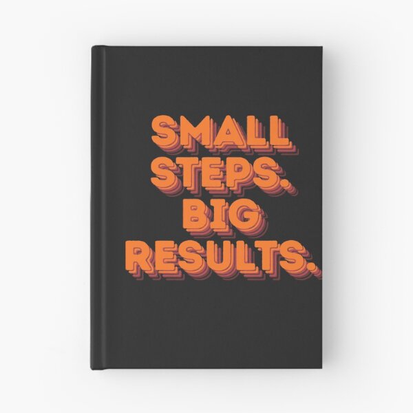 Item preview, Small Steps. Big Results. – Motivational Typography T-Shirt designed and sold by ArthurShu.