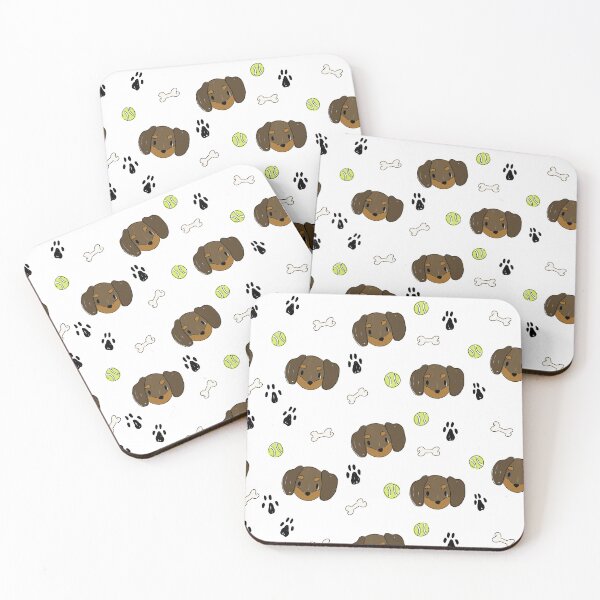 Item preview, Dachshund Pattern designed and sold by lovemydoggie.