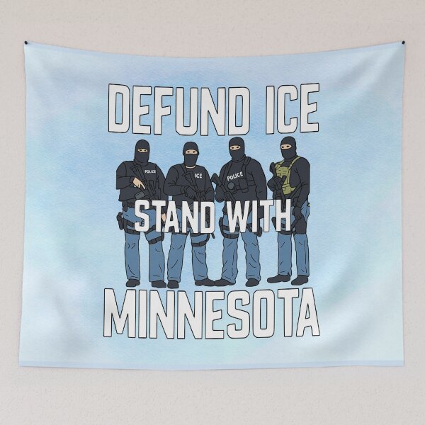 Item preview, Stand with Minnesota — Defund ICE designed and sold by MysticOzzy.