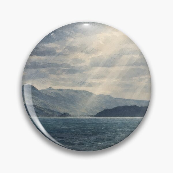 Item preview, Calm Coastal Waters Under a Clouded Sky designed and sold by Babpas.