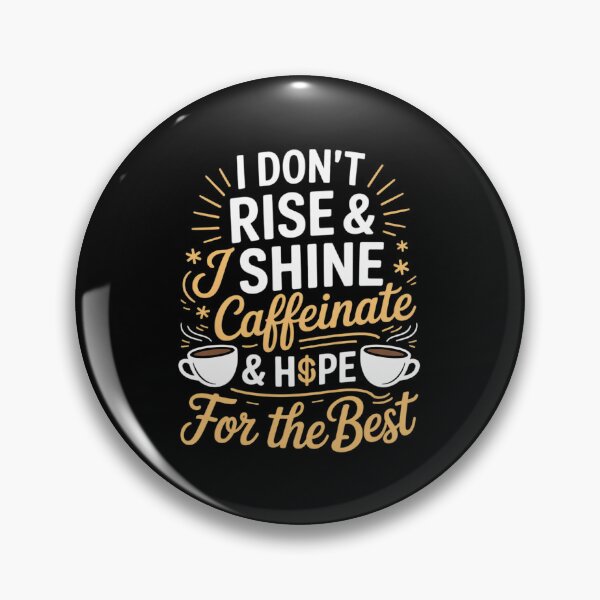 Item preview, I Caffeinate & Hope For The Best - Coffee Lover  designed and sold by joyouartArt.
