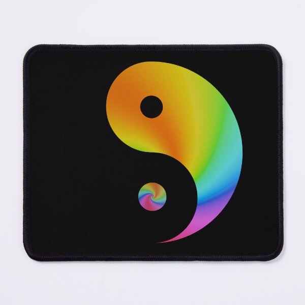 Item preview, Watercolor Rainbow Yin Yang Balance designed and sold by MirAgi.
