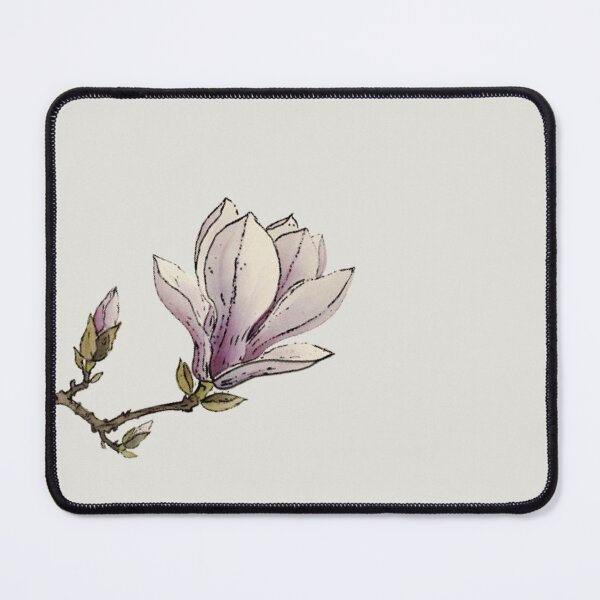 Item preview, Cottagecore ink-and-wash magnolia designed and sold by WatercolourLily.