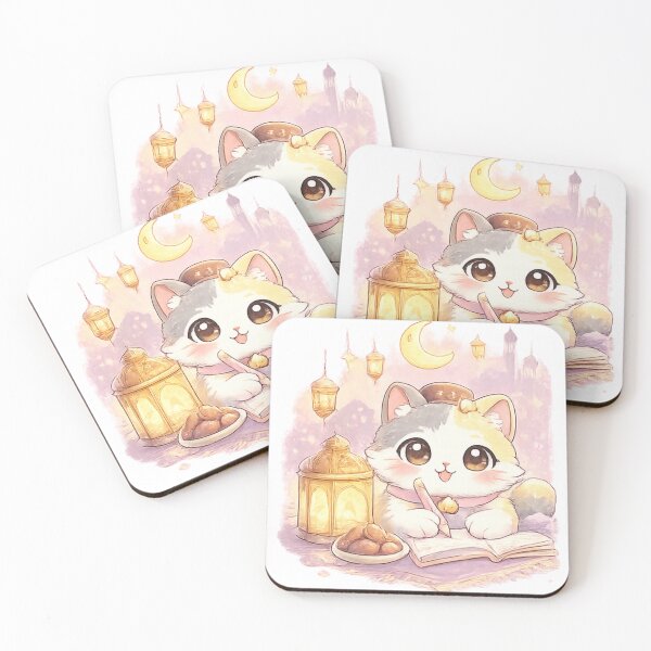 Item preview, Mochi Cozy Cat – Ramadan Celebration Cat designed and sold by Mochi Studio.