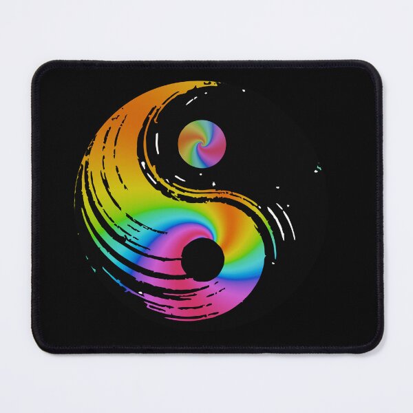 Item preview, Watercolor Rainbow Yin Yang Balance designed and sold by MirAgi.