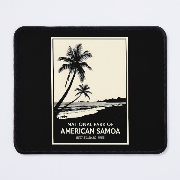 Item preview, National Park of American Samoa designed and sold by GoodOldVintage.