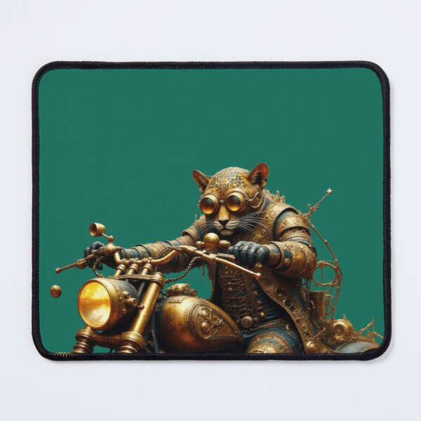 Item preview, Steampunk Jaguar designed and sold by Whimsical Art by Angela.