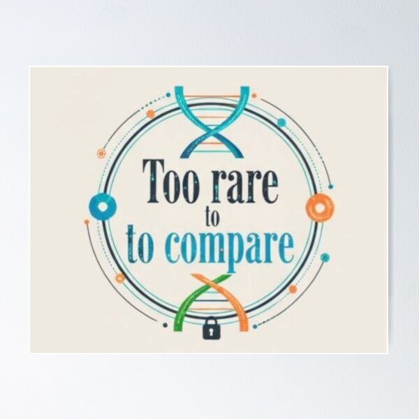 Item preview, Too Rare To Compare Quote | Unique Mindset Motivation Design designed and sold by SV-Creation.