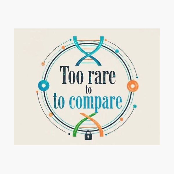 Item preview, Too Rare To Compare Quote | Unique Mindset Motivation Design designed and sold by SV-Creation.