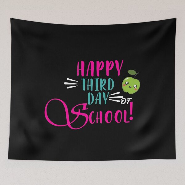 Item preview, Happy Third Day Of School Cute Back To School designed and sold by CreativeStrike.