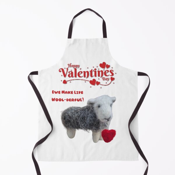 Item preview, Happy Valentines Day felted Herdwick sheep designed and sold by RockingFelter.