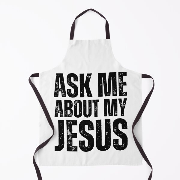 Item preview, Ask Me About My Jesus – Bold Christian Evangelism Design for Faith‑Driven Conversations Black Distressed Font designed and sold by GFamilyC.