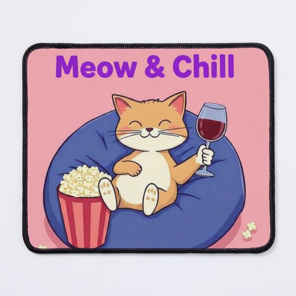 Item preview, Meow & Chill designed and sold by SheLazInc.