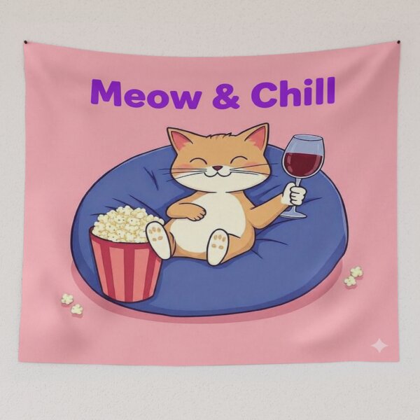 Item preview, Meow & Chill designed and sold by SheLazInc.