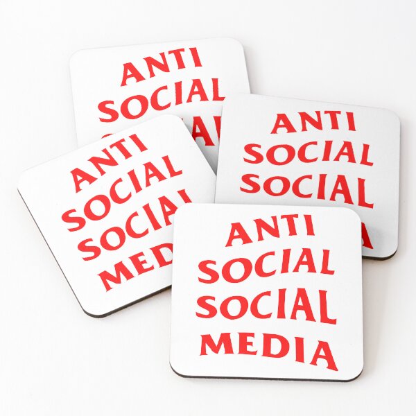 Item preview, ANTI SOCIAL SOCIAL MEDIA designed and sold by oddwonders.