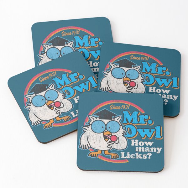 Item preview, Funny Vintage Owl How Many Licks Worn designed and sold by Alema Art.