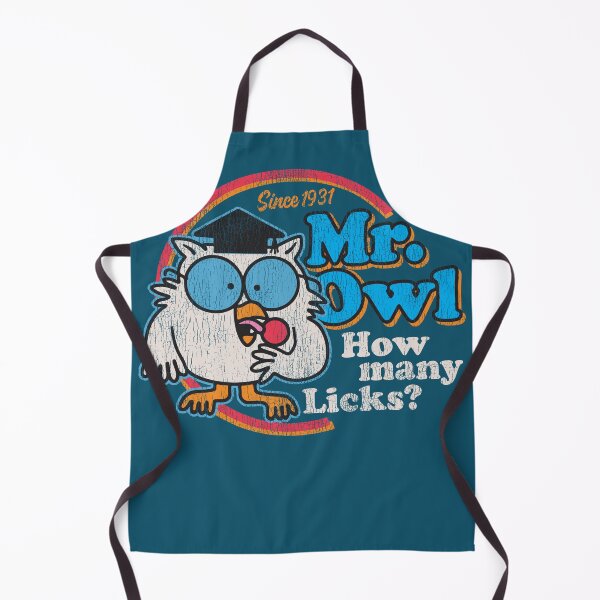 Item preview, Funny Vintage Owl How Many Licks Worn designed and sold by Alema Art.