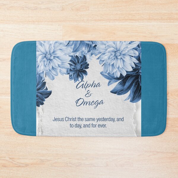 Item preview, Alpha & Omega Hebrews 13:8 designed and sold by TheProverbsMom.