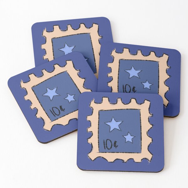 Item preview, Blue Star Stamp designed and sold by starstrucklav.
