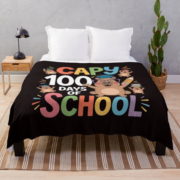Item preview, Capy 100 Days of School – Cute Classroom Capybara Design designed and sold by Redgiant87x.