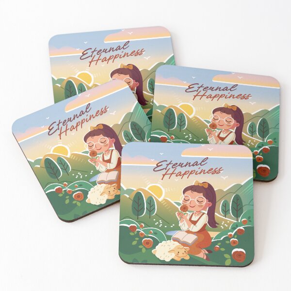 Item preview, Eternal Happiness 2026 – Convention Theme Paradise Illustration designed and sold by Kim Liester Lagura.
