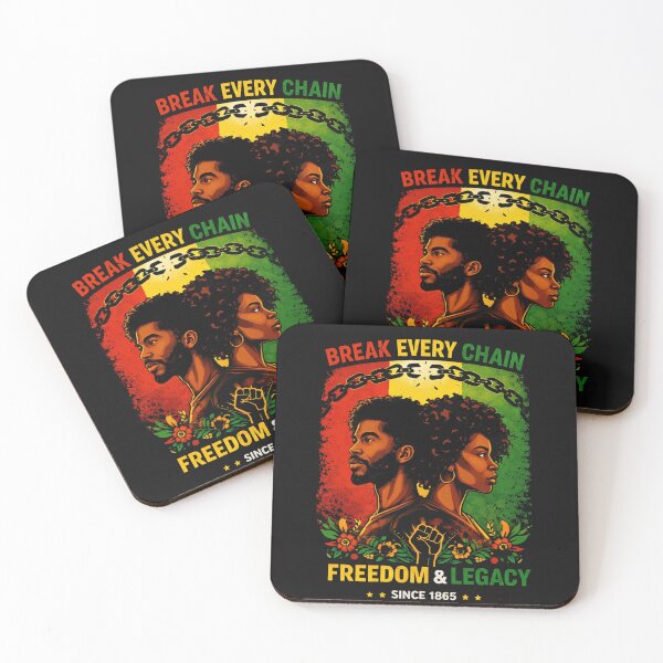 Item preview, Break Every Chain Freedom And Legacy Since 1865 African American History designed and sold by xrayprint.