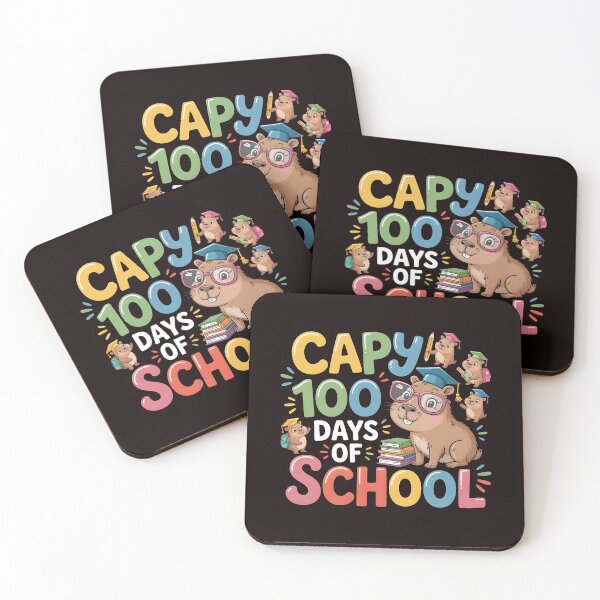 Item preview, Capy 100 Days of School – Adorable Capybara School Art designed and sold by Redgiant87x.