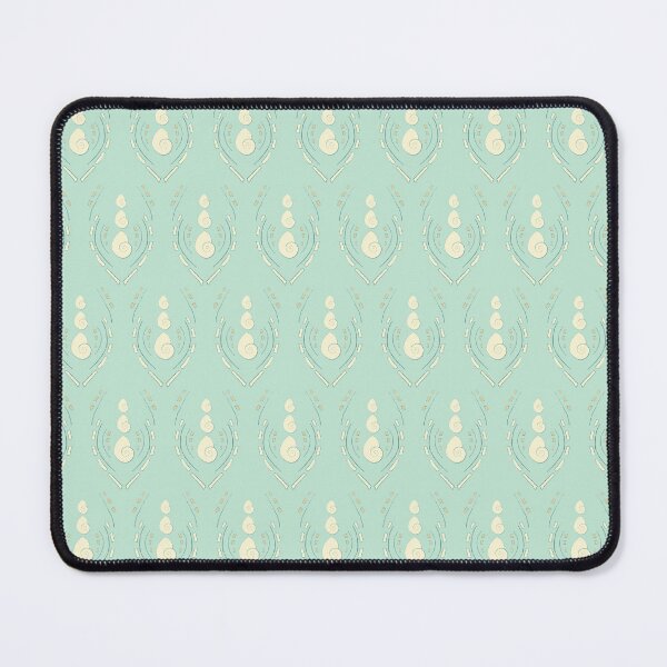 Item preview, Sea Shell Sanctuary in mint aqua designed and sold by LisaLeQuelenec.
