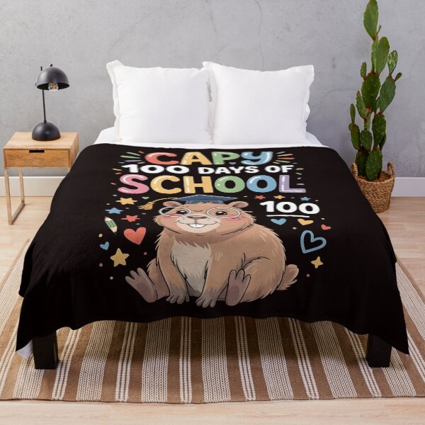 Item preview, Capy 100 Days of School – Cute Capybara Educational Celebration designed and sold by Redgiant87x.