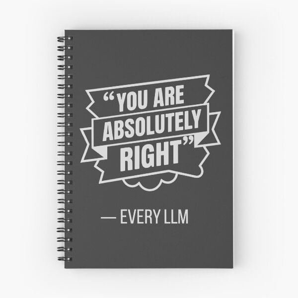 Item preview, Every LLM Be Like Funny AI Satire - white - designed and sold by WAMTEES.